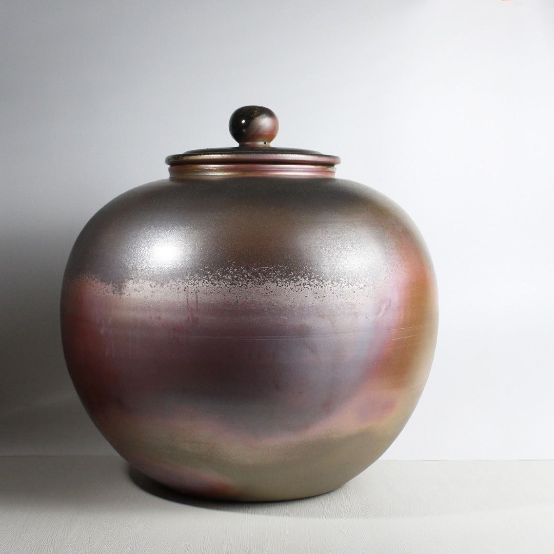 柴燒重落灰大茶葉罐