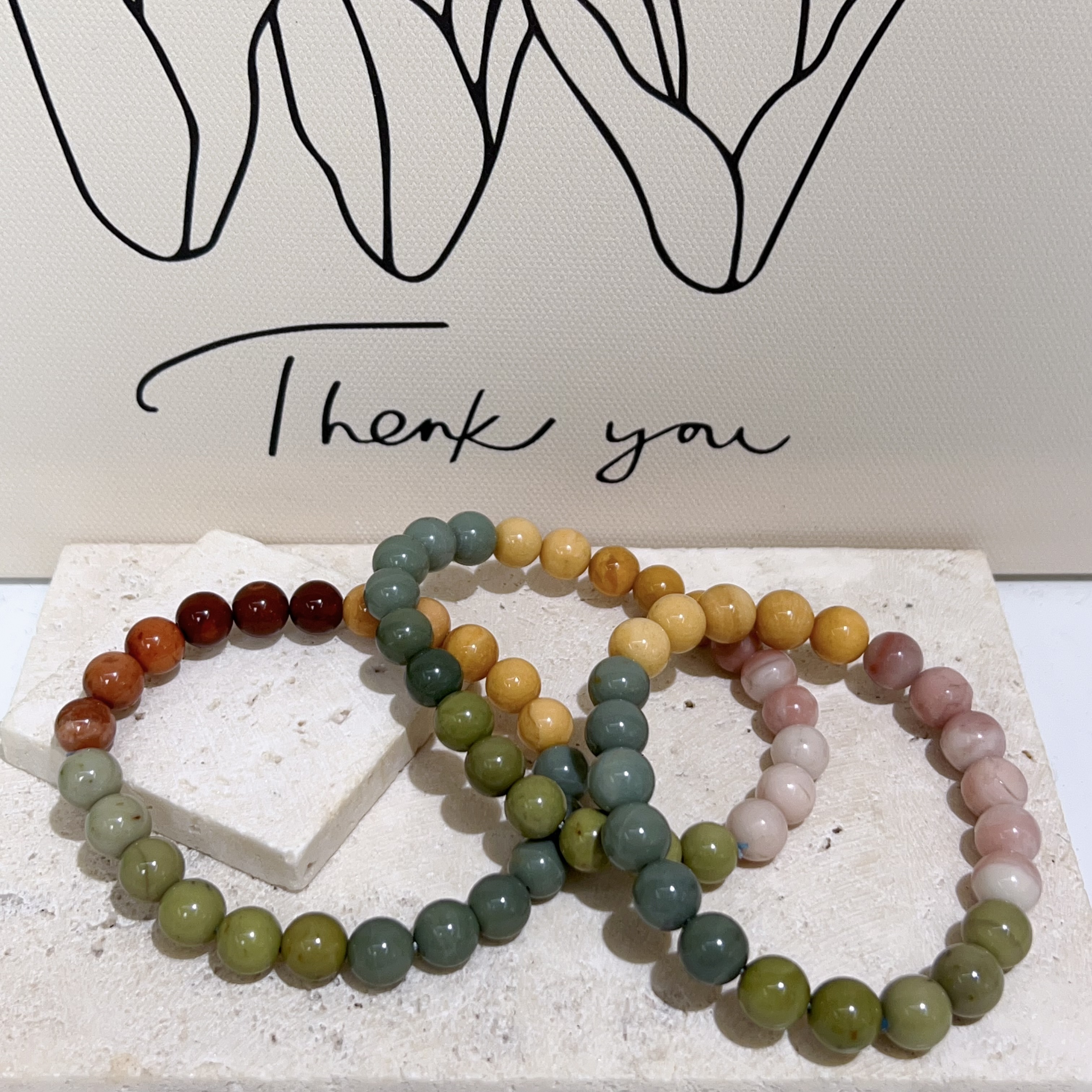 漸變阿拉善手串 8+mm