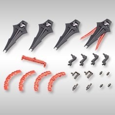 MSG武裝零件 MH61 重武器組件 61 軌道環 黑色Ver.