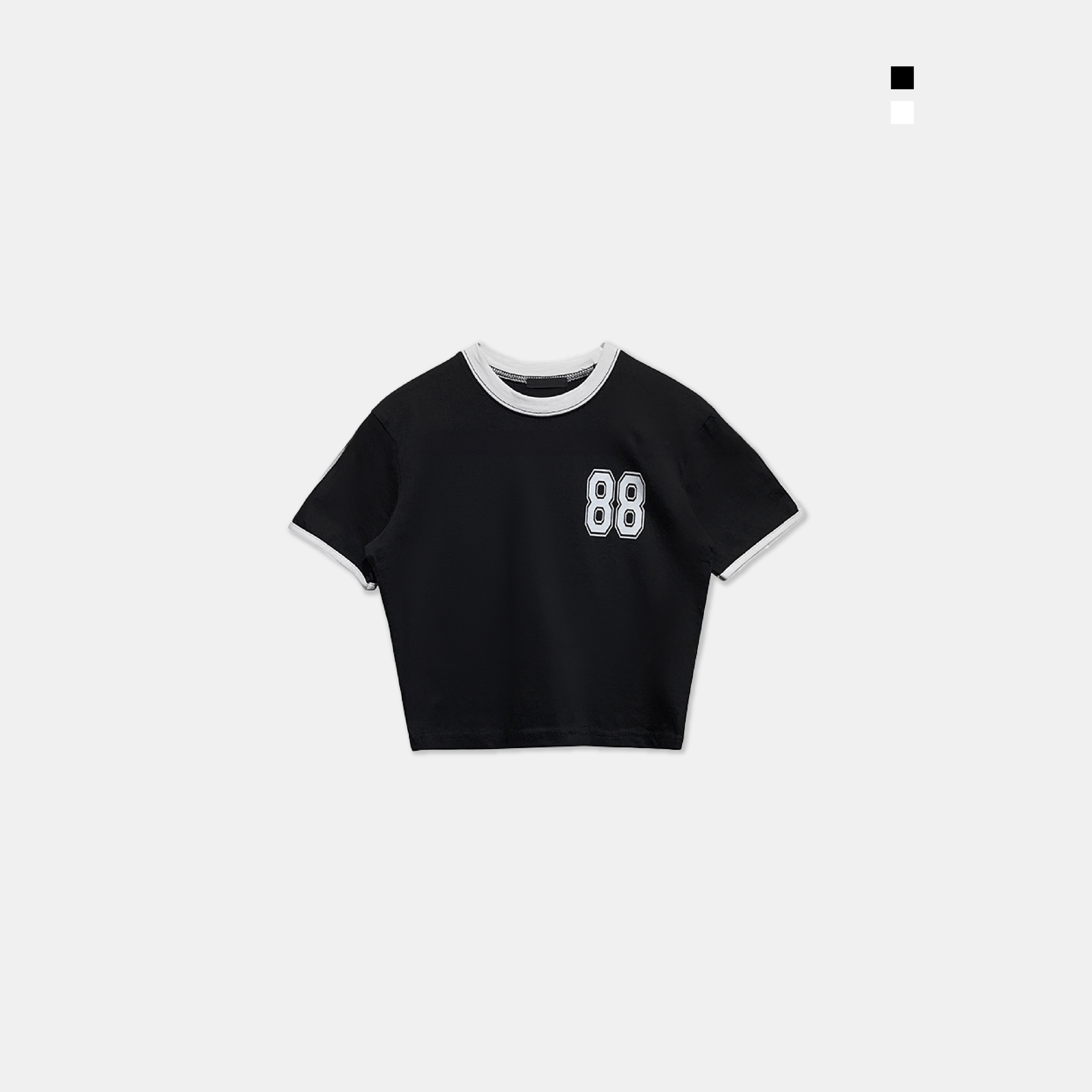 【最後一件】韓國 88 足球 短版 短袖 上衣