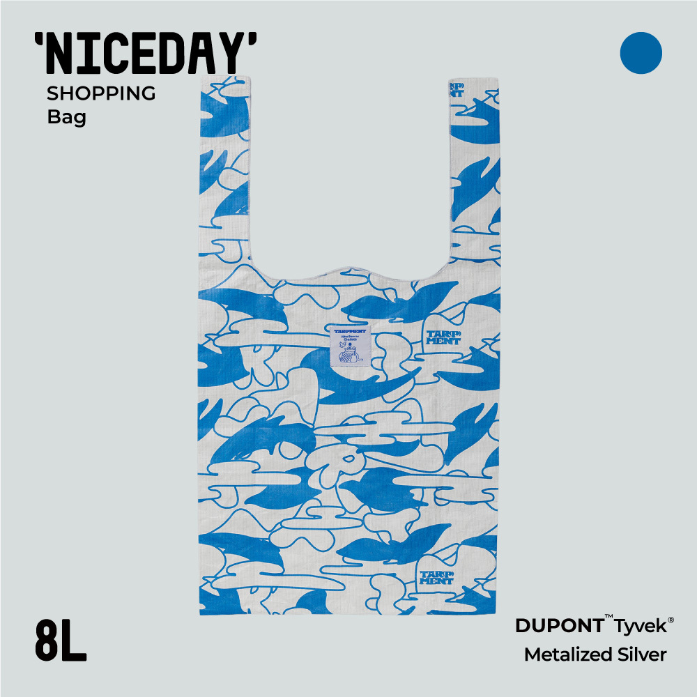 [TARPMENT] NICEDAY SHOPPING Bag Camo White 背心購物提袋