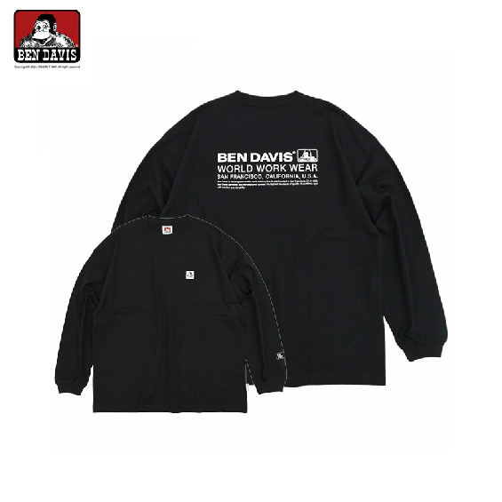 【 BEN DAVIS | BD LOGO寬鬆長TEE - 5色 】