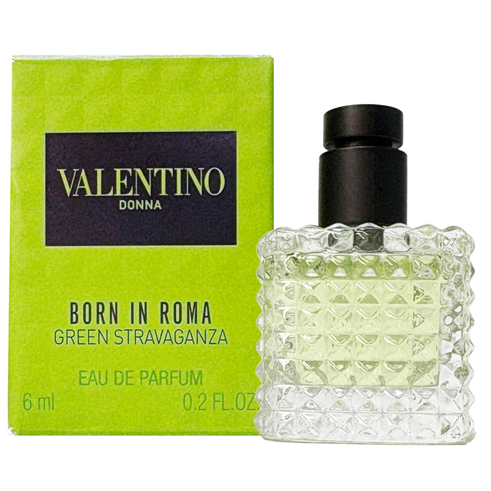 Valentino 范倫鐵諾 訂製羅馬Green Stravaganza 隨性小姐 女性淡香精 6ml 小香
