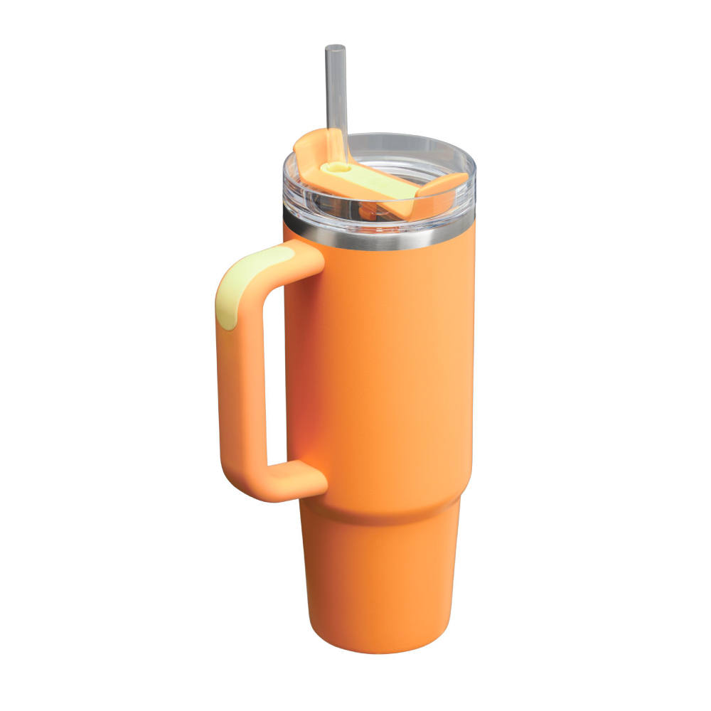 STANLEY 冒險系列 吸管隨手杯2.0 0.88L / 金橙芒果