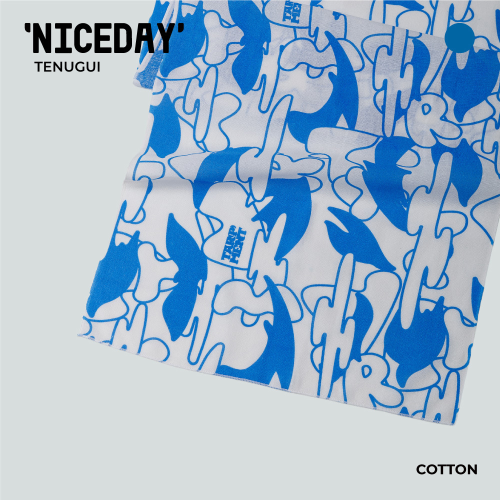 [TARPMENT] NICEDAY TENUGUI Camo White 手巾