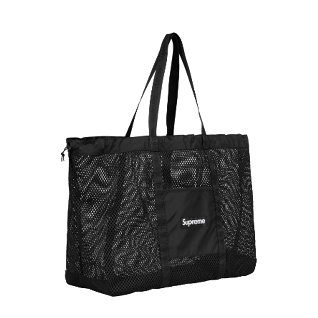 【完全未開封】supreme Mesh Tote Bag Black Supreme - 【完全未開封】supreme Mesh Tote Bag Blackの通販 by