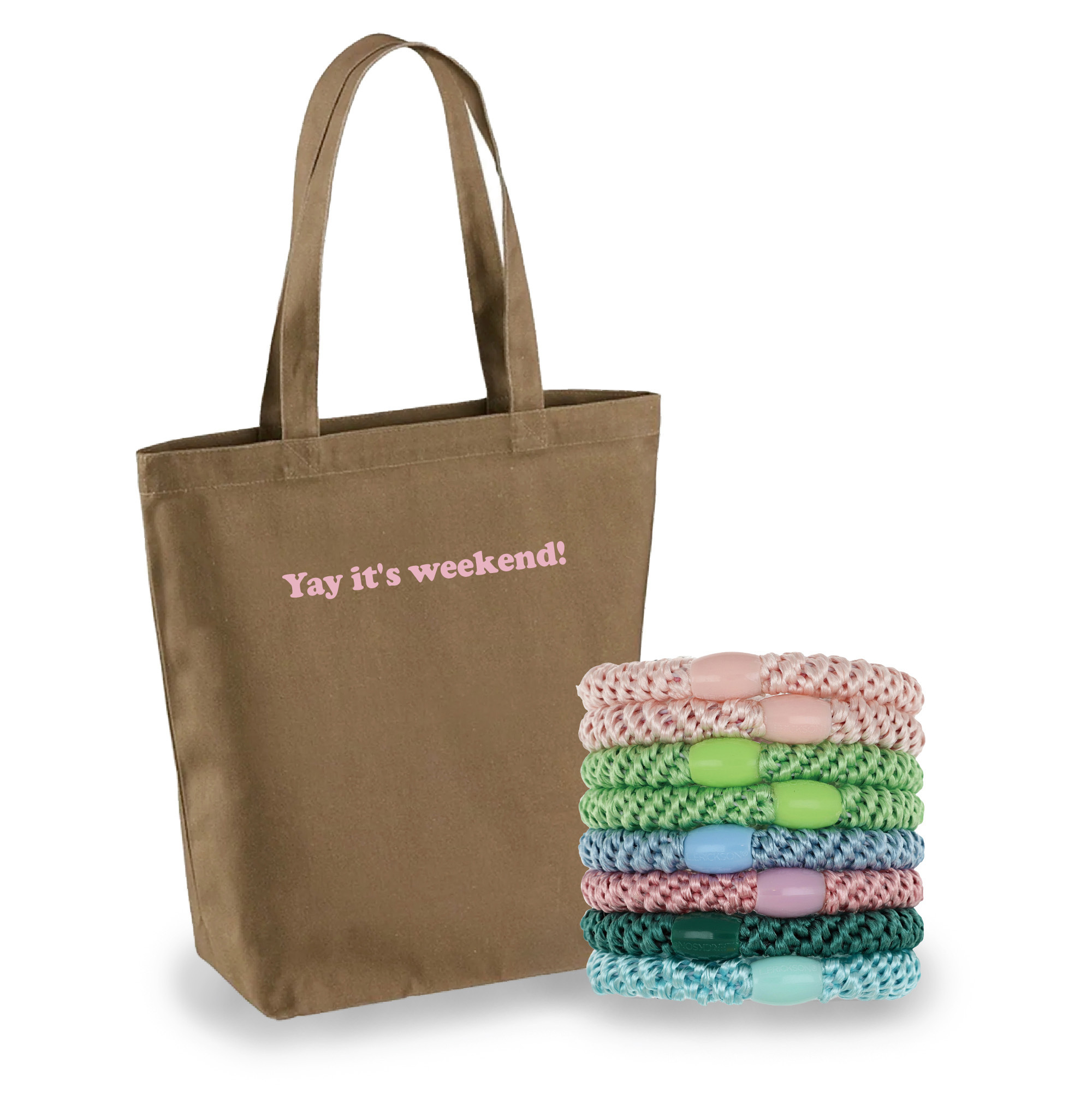 好滴限量聯名禮盒（托特包+棒棒糖色）