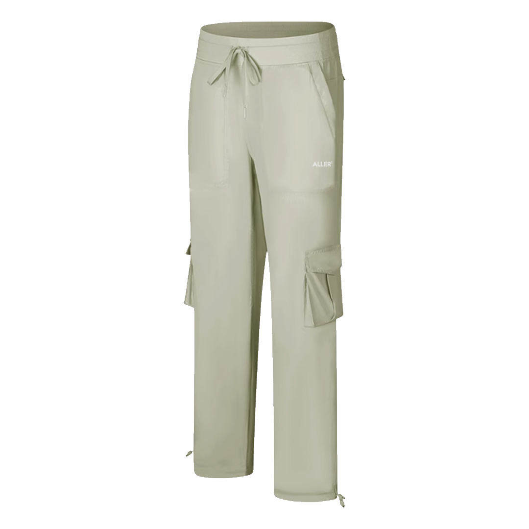 ALLER 側口袋休閒闊腿褲 女款 (4色) 21AL5001