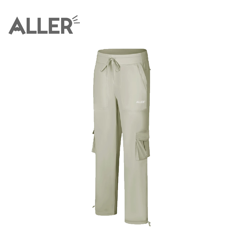 ALLER 側口袋休閒闊腿褲 女款 (4色) 21AL5001