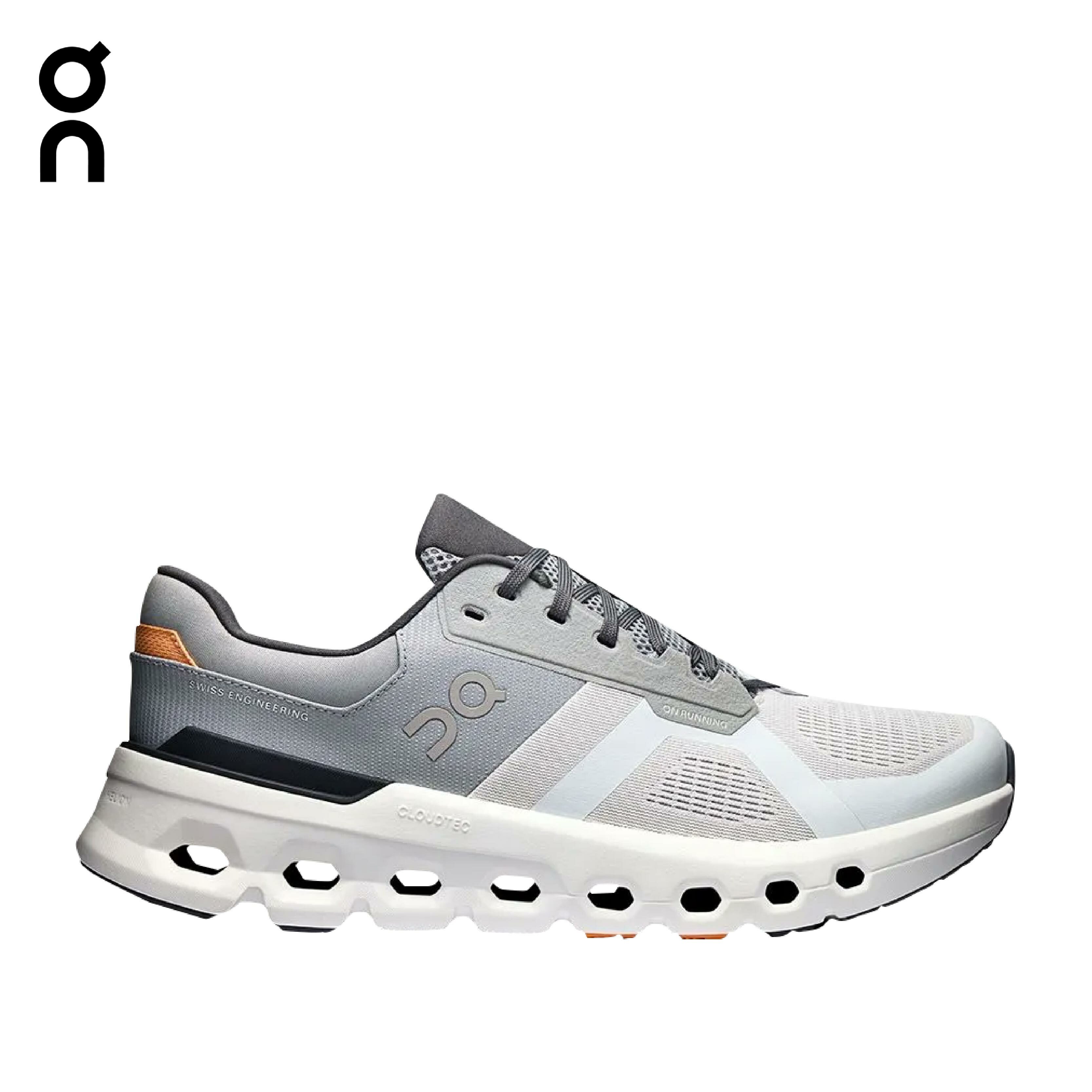 On 昂跑 路跑鞋 Cloudrunner 2 男款 (狼灰/象牙白) 31ON22880