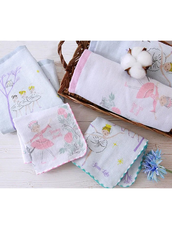 日本 Shinzi Katoh 加藤真治【芭蕾可愛小方巾 (SKTC213)】