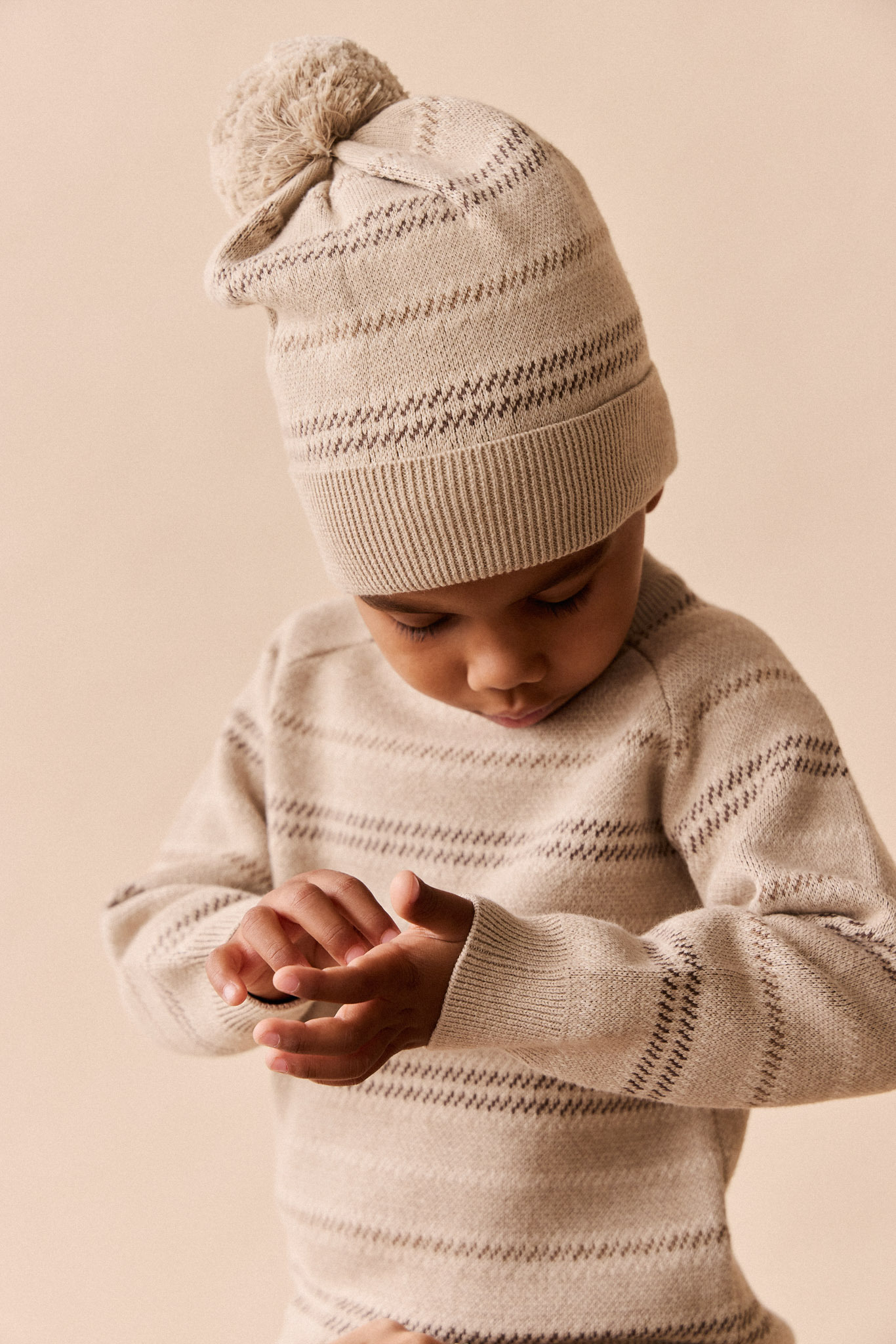 【預購】JAMIE KAY - Cedric Knit Beanie（Cedric Stripe）