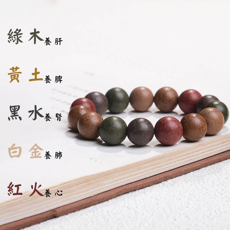 【中藥合香珠】五行能量天然合香手串/手持