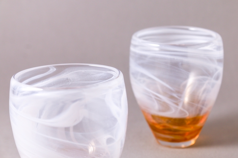 紅琉璃-台灣在地工藝琉璃杯