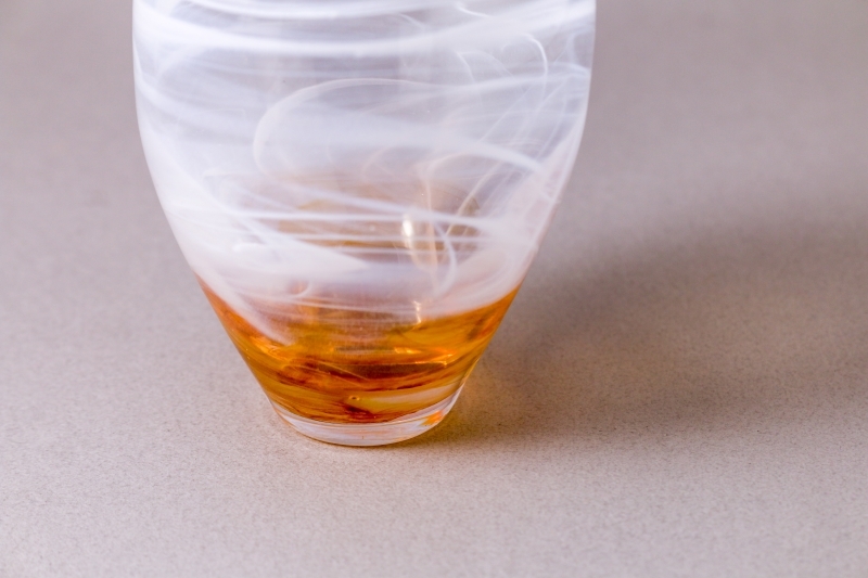 紅琉璃-台灣在地工藝琉璃杯