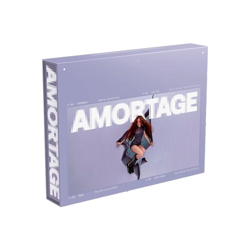 JISOO - 迷你專輯 [AMORTAGE] EXCLUSIVE EDITION  (PURPLE Ver.)