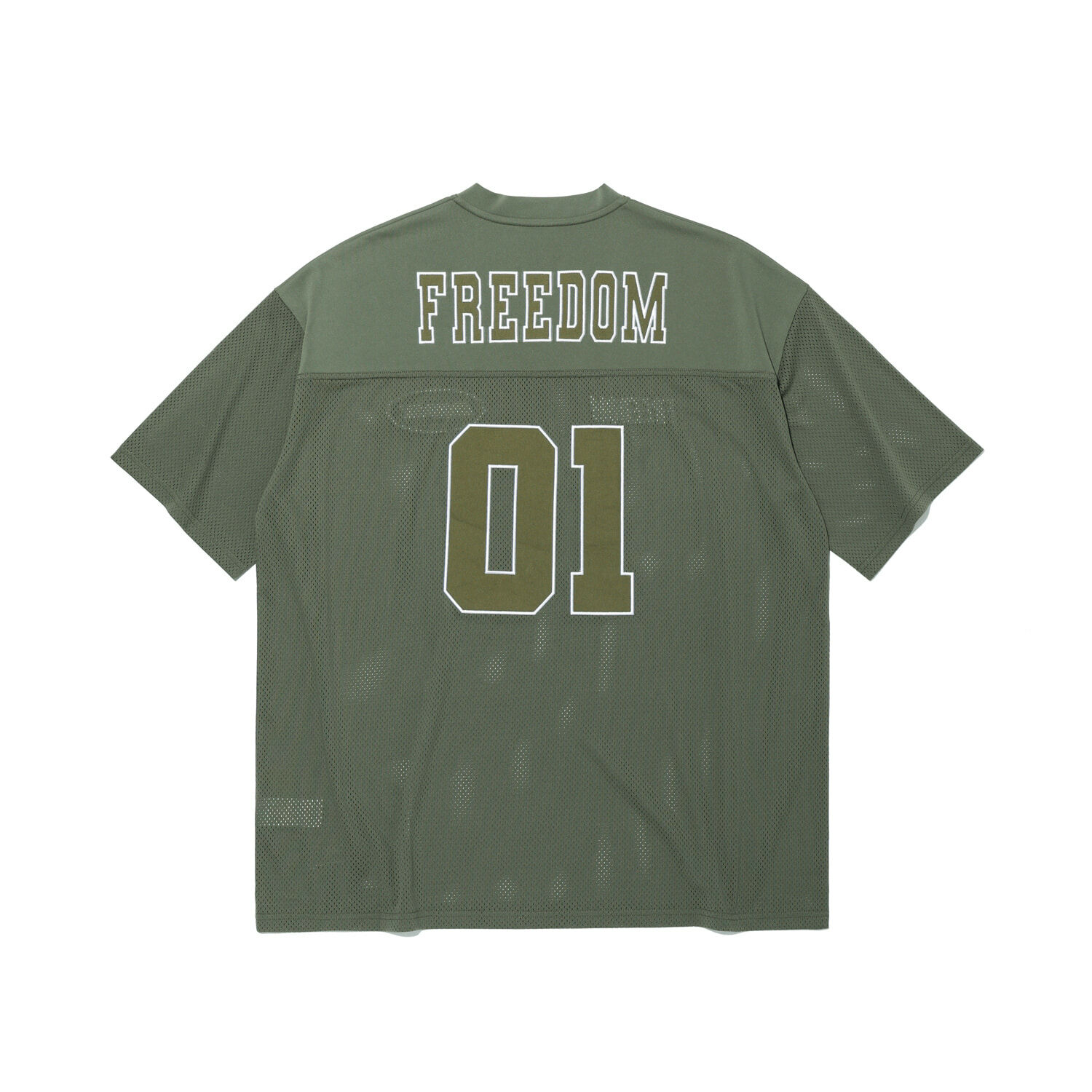 FREEDOM Mesh Rugby Jersey - KHAKI