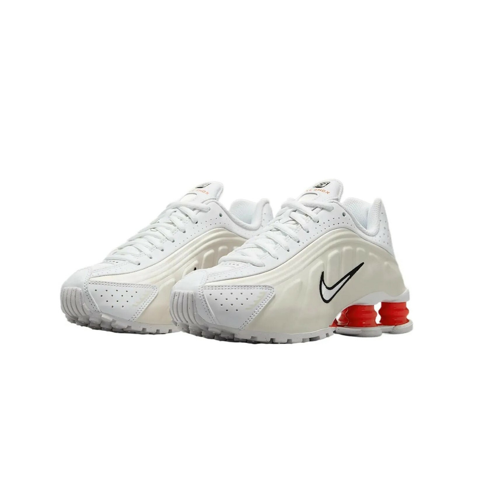 Nike Shox R4 White Phantom Picante Red 紅白 GS CW2626-102