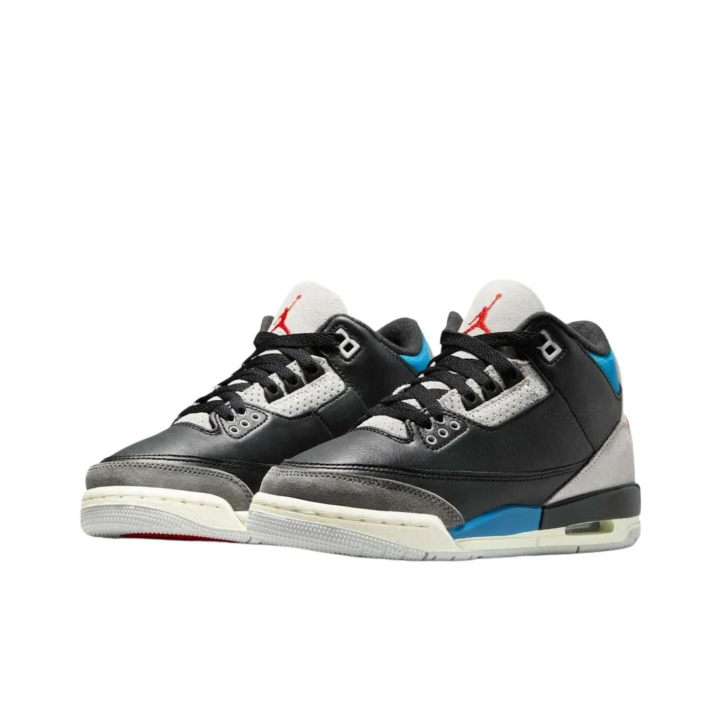 Air Jordan 3 Retro OG Rare Air 黑藍 GS IB8968-004