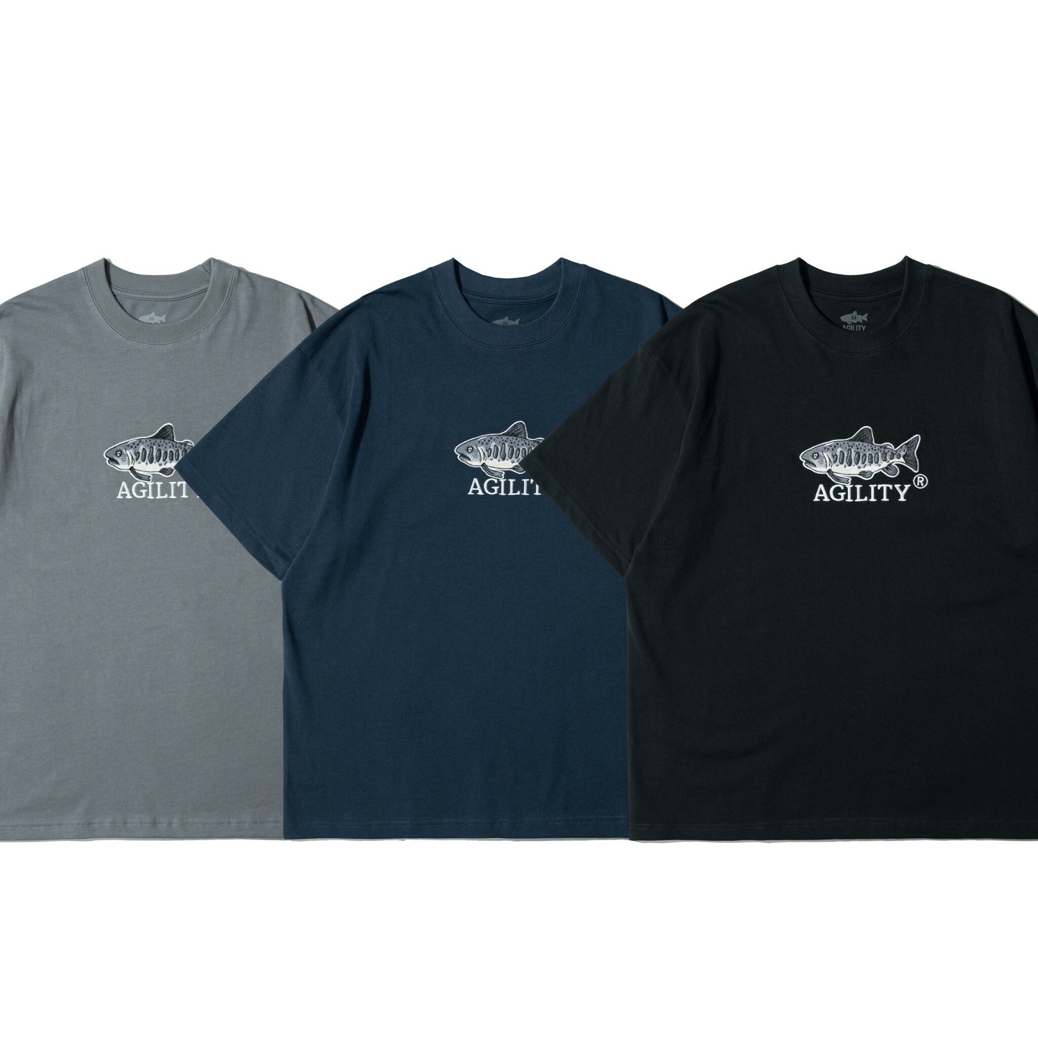 JKS RS6-CREW Embroidery Logo Tee