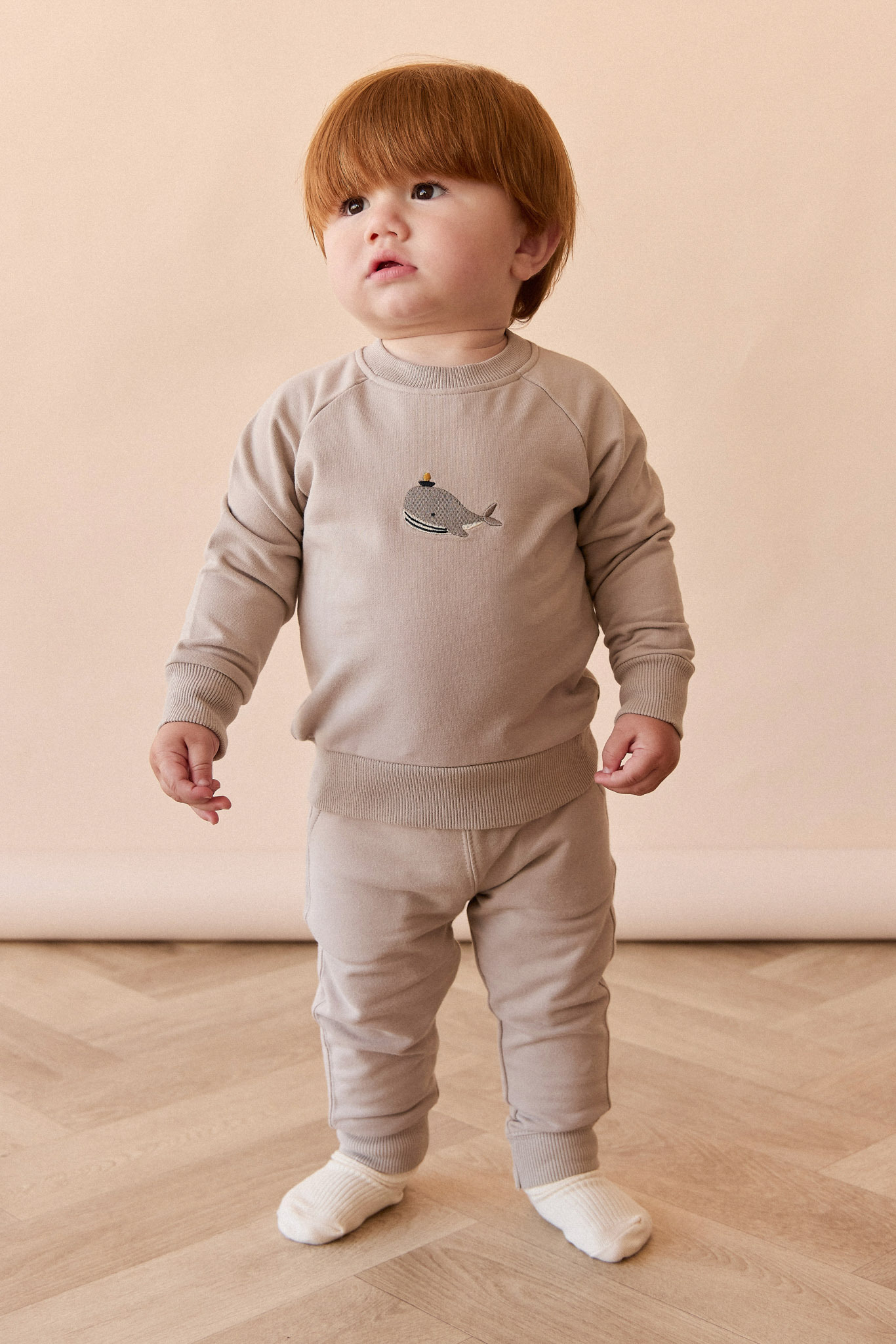 【預購】JAMIE KAY - Organic Cotton Jalen Track Pant（Hazy Taupe）