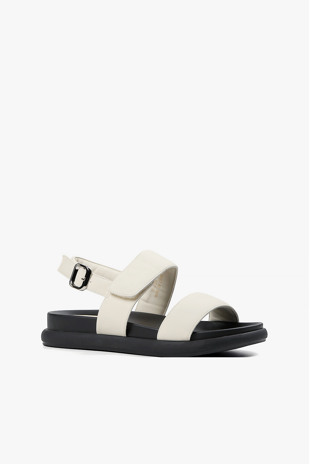 Wangli 澎澎條帶舒適涼鞋