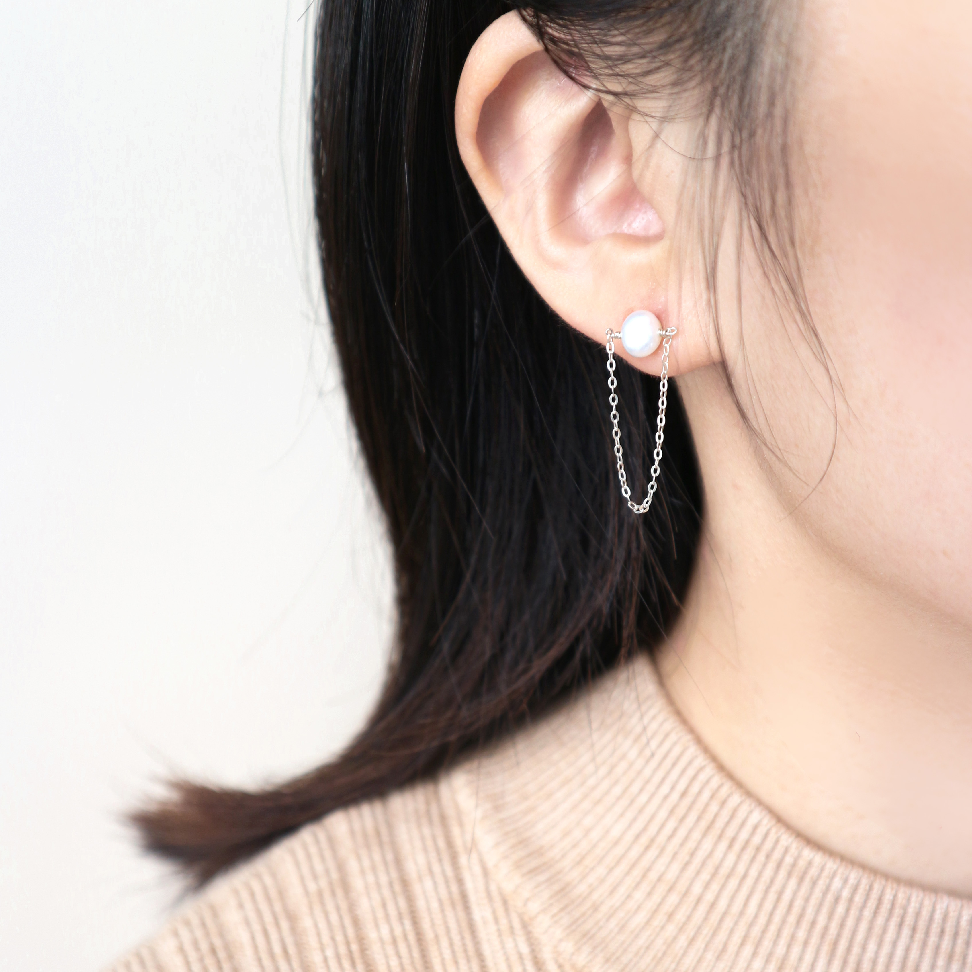 雪鍊 耳環 | S925銀