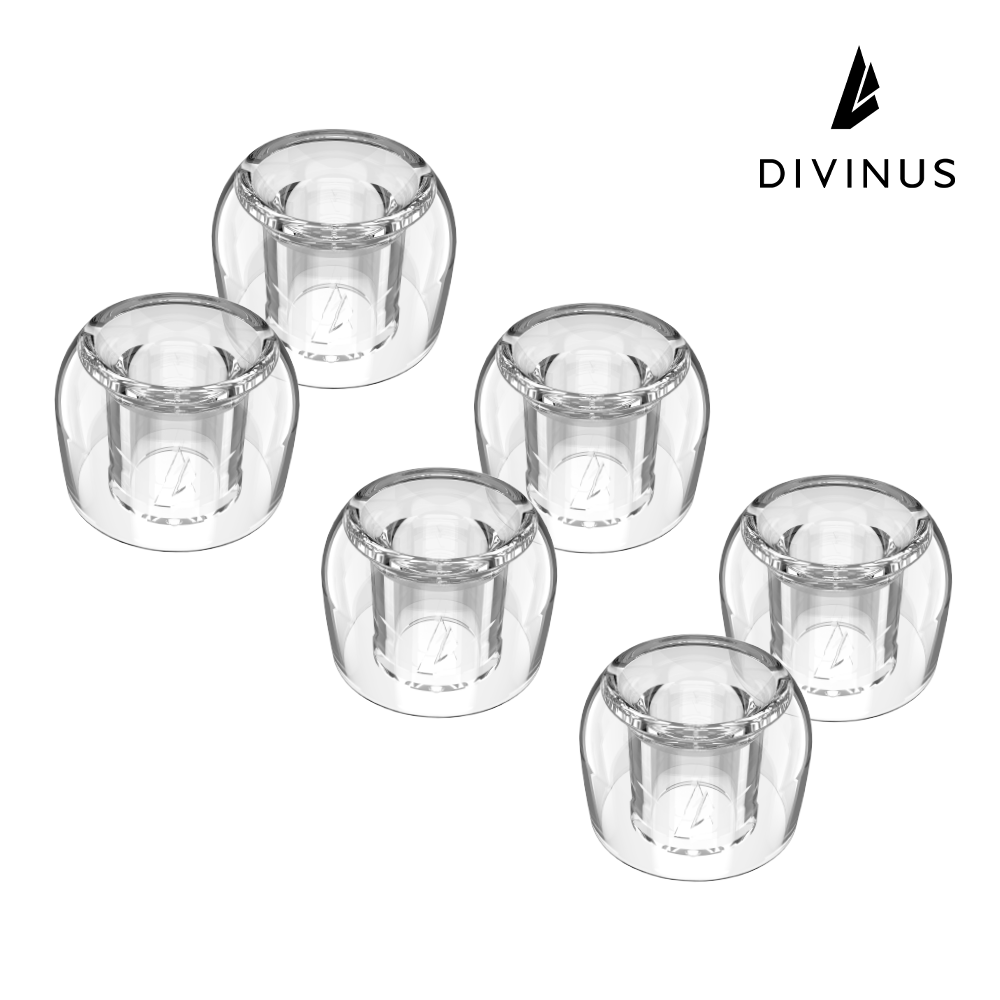 Divinus Prism Wide Bore LSR 耳膠