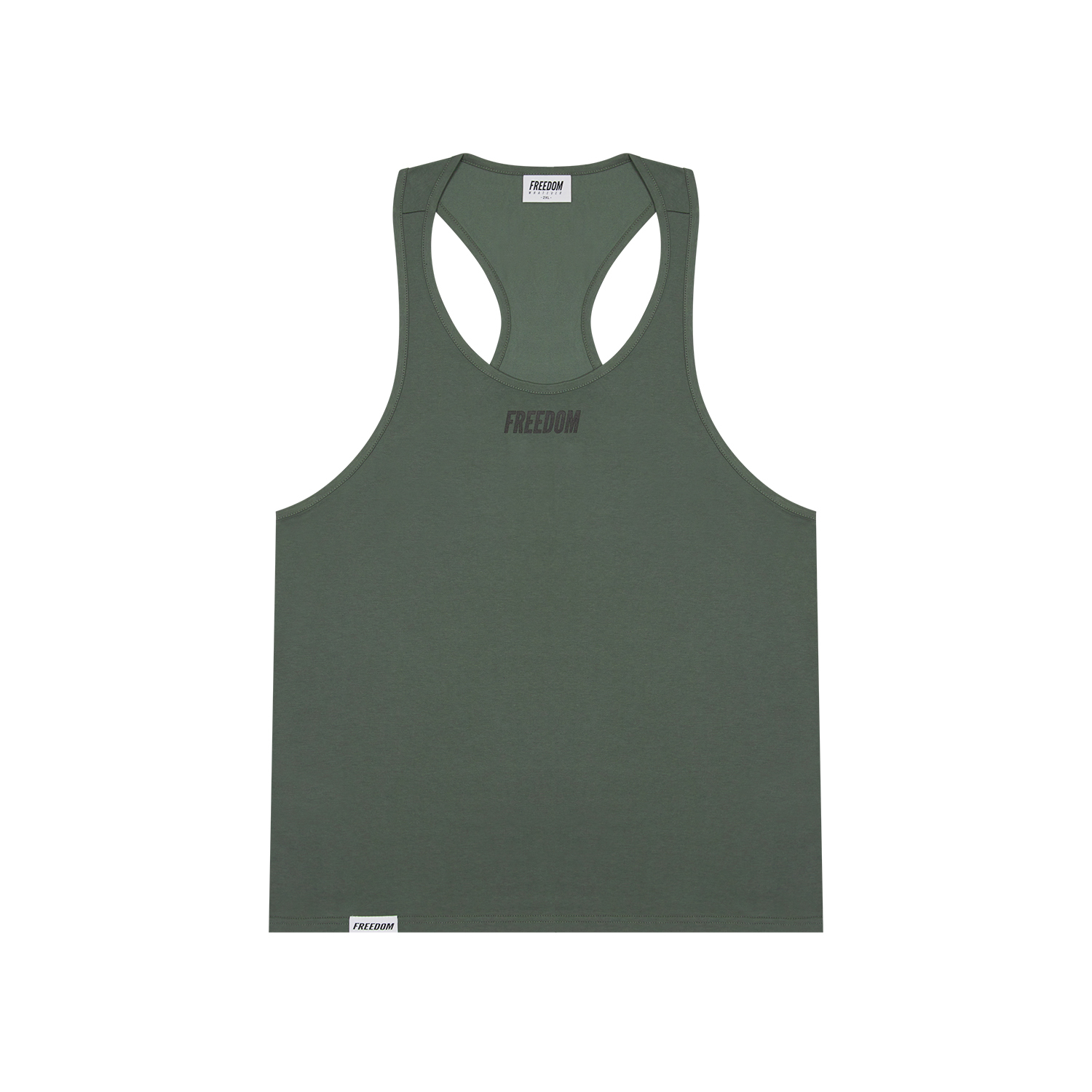 FREEDOM Logo Sleeveless - KHAKI