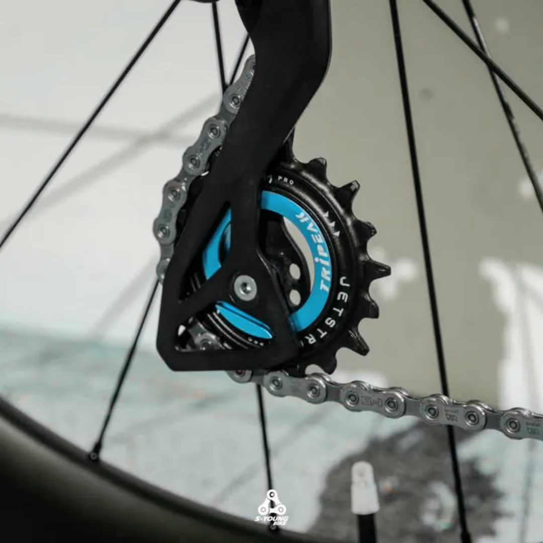 【Tripeak 超順大禮包】Sram AXS RED E1 偏心導輪+3合1陶瓷BB+碟盤鎖環2入