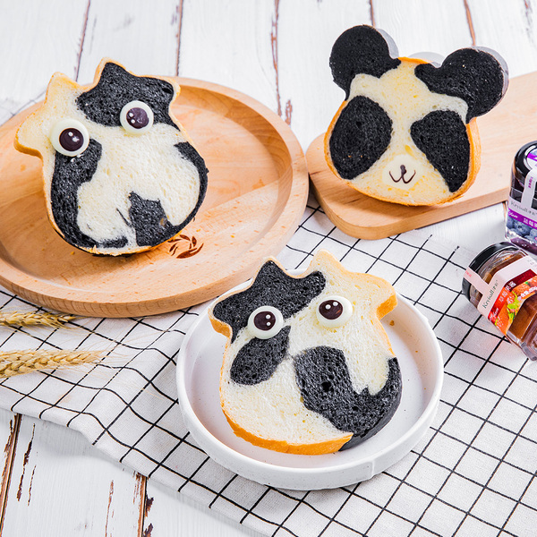 【可可博士 DR.KEKE】三能 熊型土司盒SN2412 (1000系列不沾) 135x119x110mm