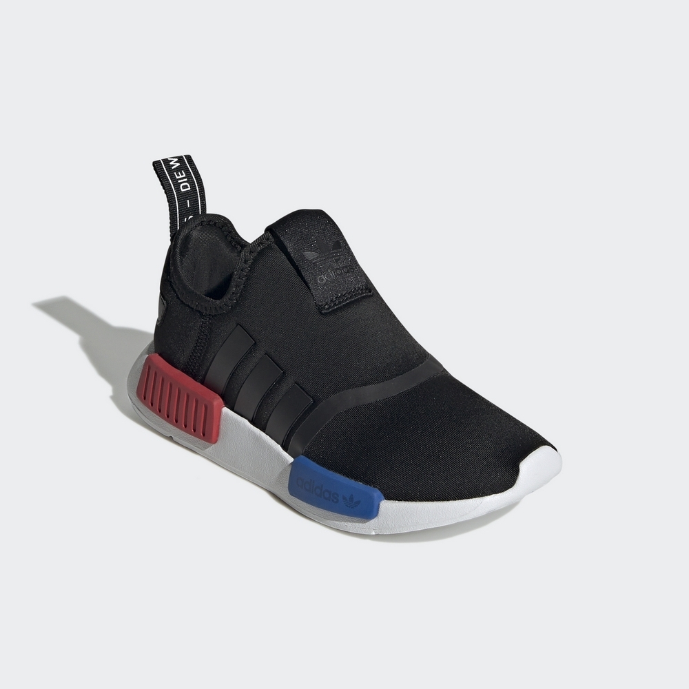【 adidas NMD 360 C 兒童運動鞋 - 紅藍 】