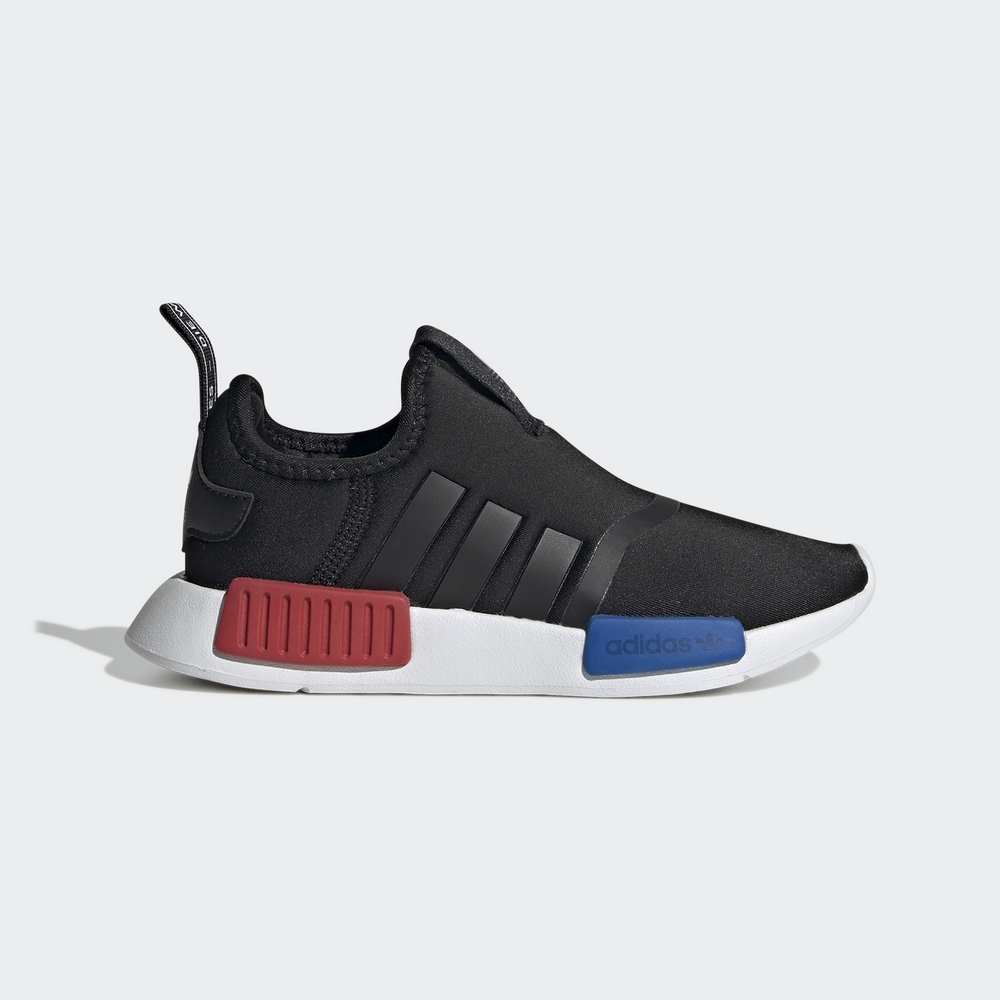 【 adidas NMD 360 C 兒童運動鞋 - 紅藍 】