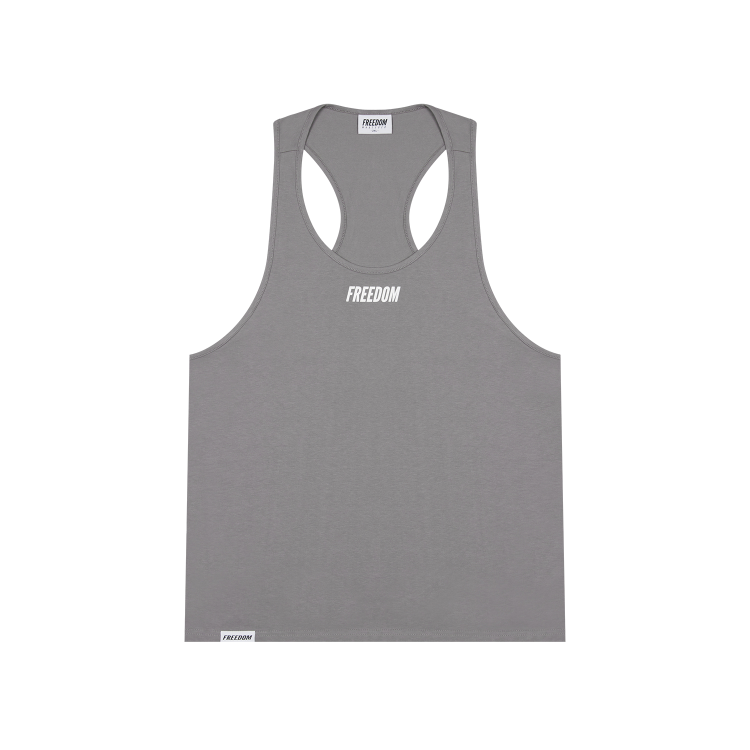 FREEDOM Logo Sleeveless - GRAY