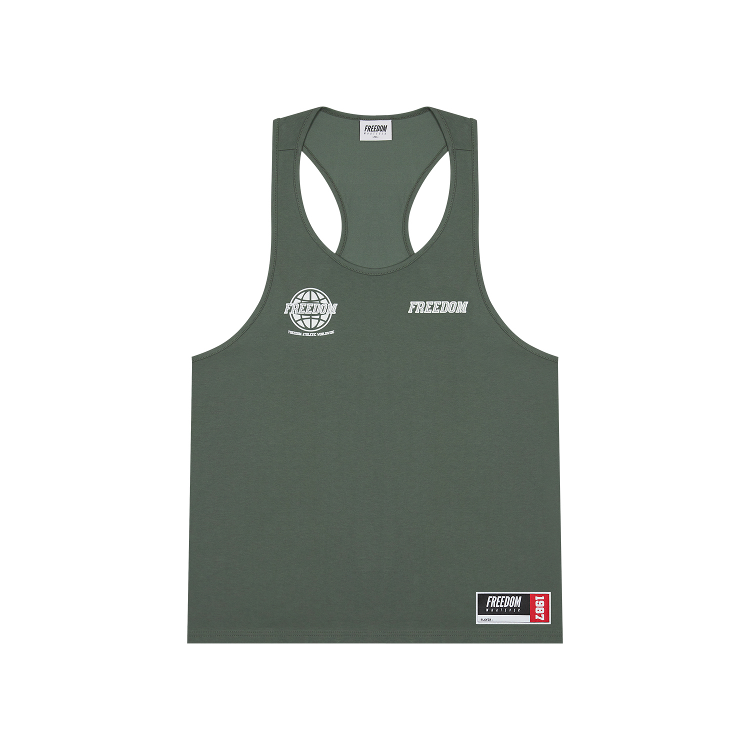 FREEDOM Globe Sleeveless - KHAKI
