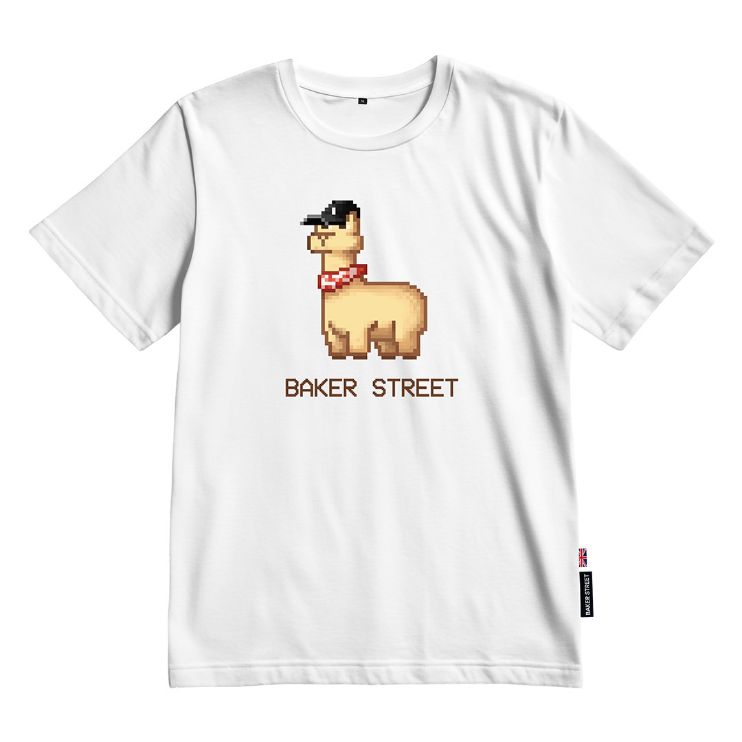 積木駝印花短袖T恤