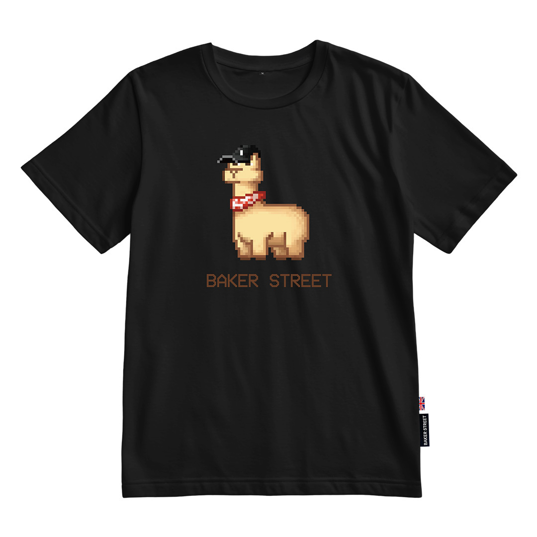 積木駝印花短袖T恤