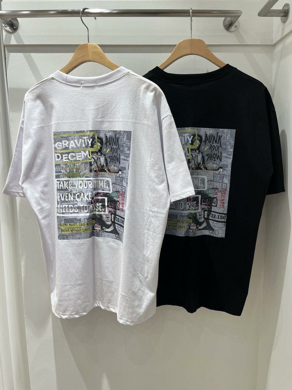 OverSize英文字圖案短袖Tee 10.GVTY-0202T