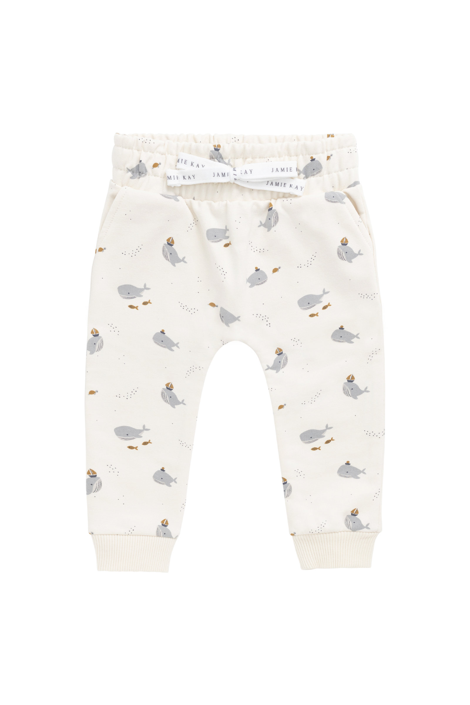 【預購】JAMIE KAY - Organic Cotton Morgan Track Pant （Cloud Whales）