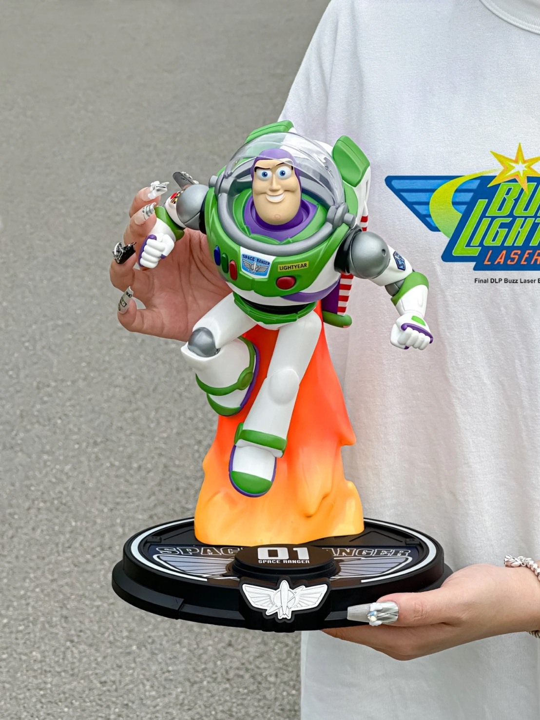 玩具總動員 巴斯光年 無線充電公仔