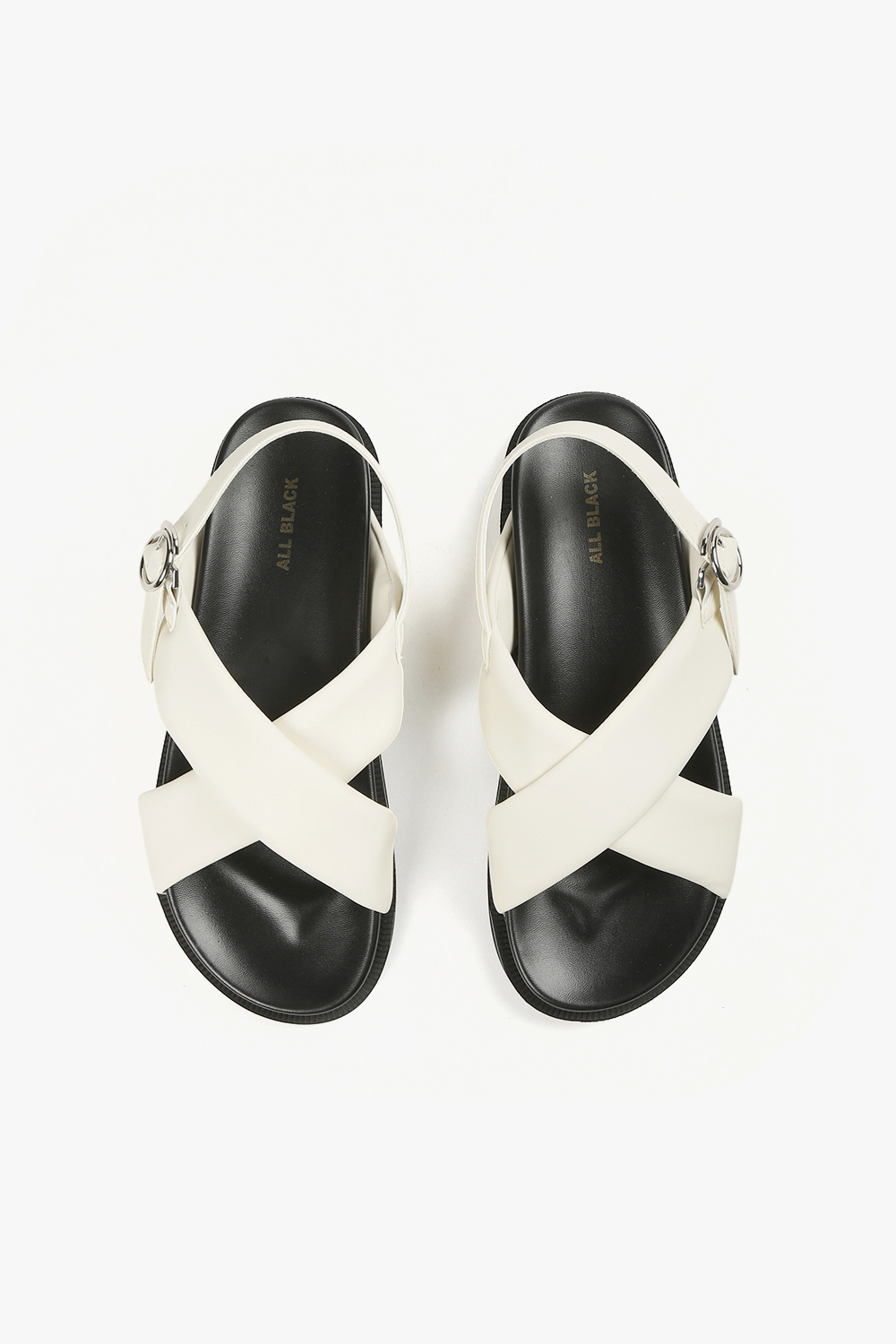 Tonghe 澎澎交叉舒適涼鞋