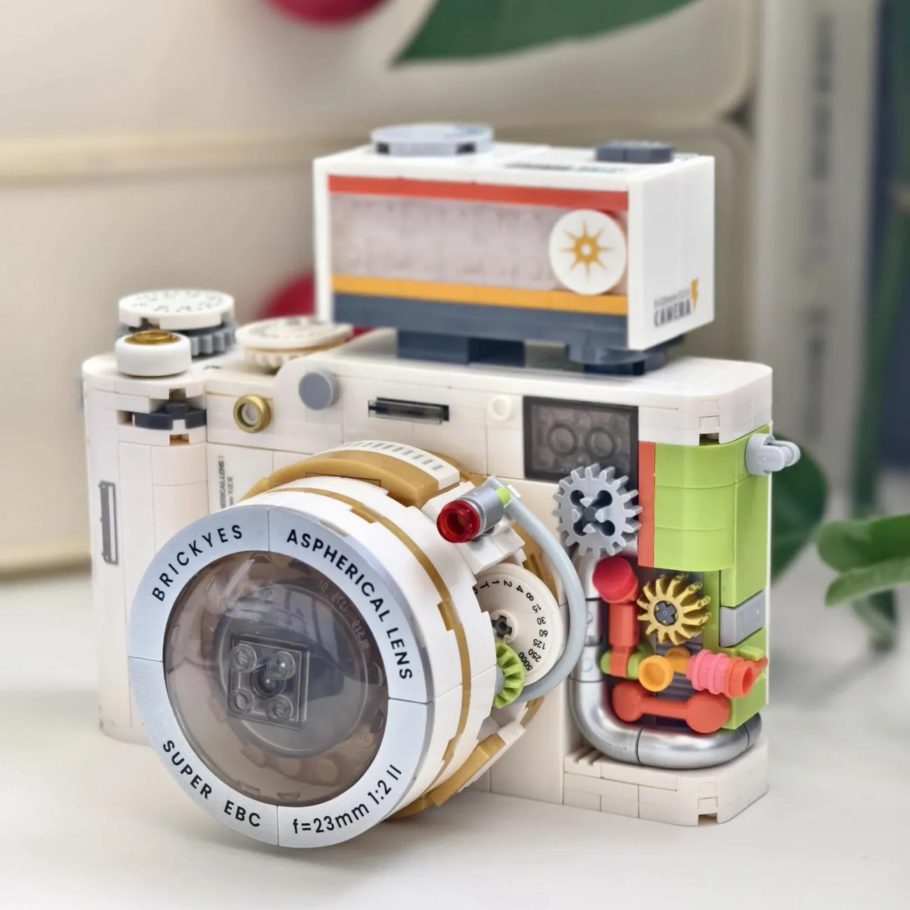 Camera Building Blocks DIY復古質感積木相機
