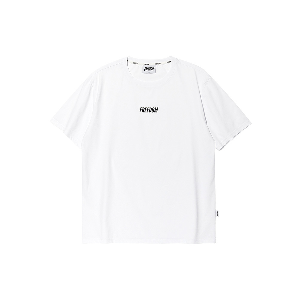 FREEDOM Essential Muscle Fit T-Shirt - WHITE