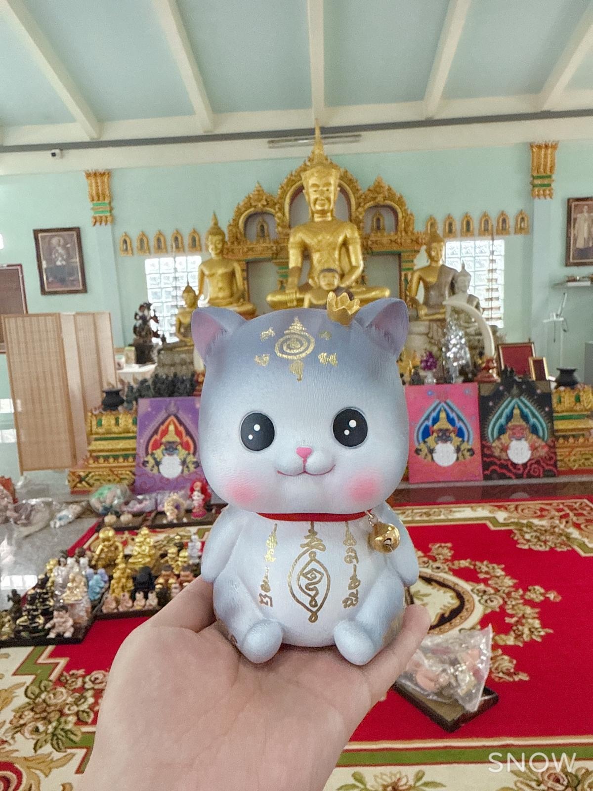 阿贊力礦大師開光 招財人緣貓