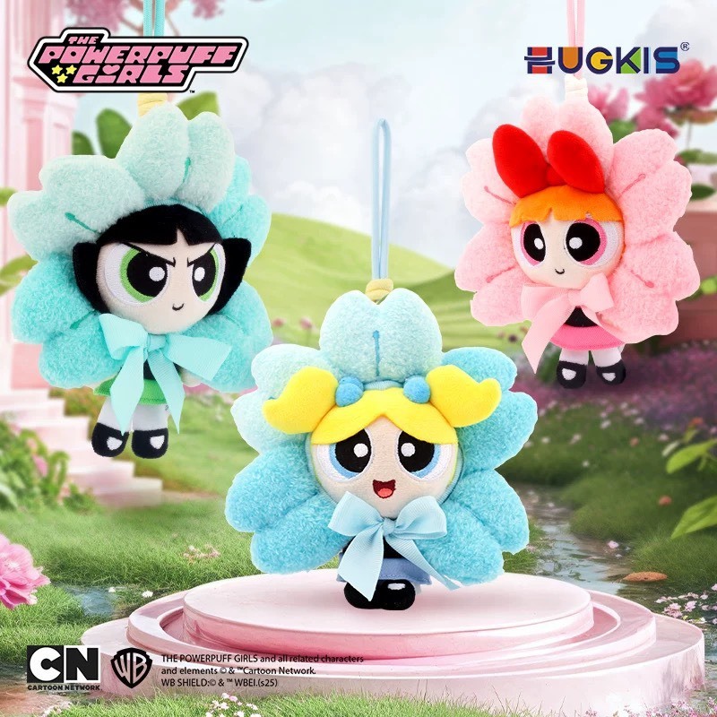 飛天小女警 小花公仔 吊飾