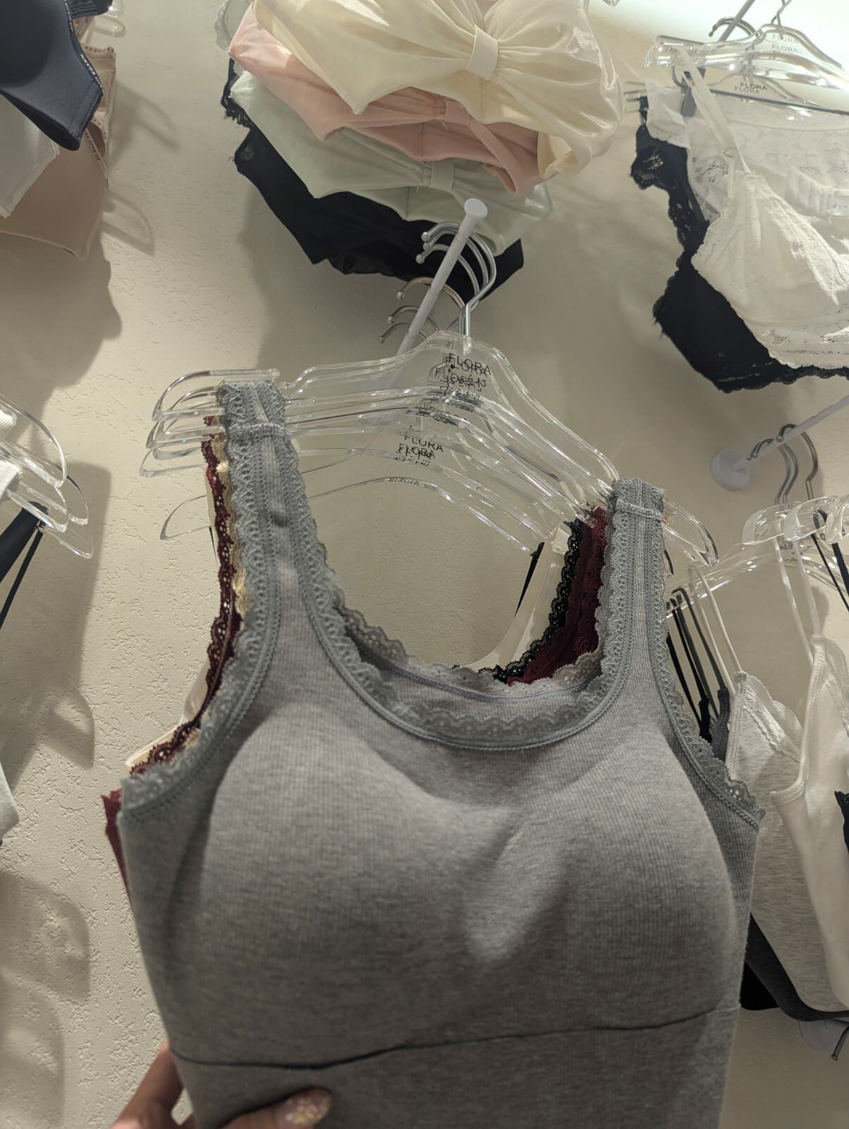 FL4255 蕾絲花邊背心BraTop