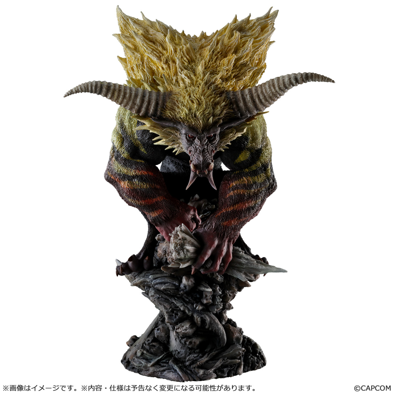 Capcom Figure Builder Creator's Model Furious 金獅子 Capcom Figure Builder Creators Model "Monster Hunter Rise: Sunbreak" Gold Lion Furious Rajang Reprint Edition