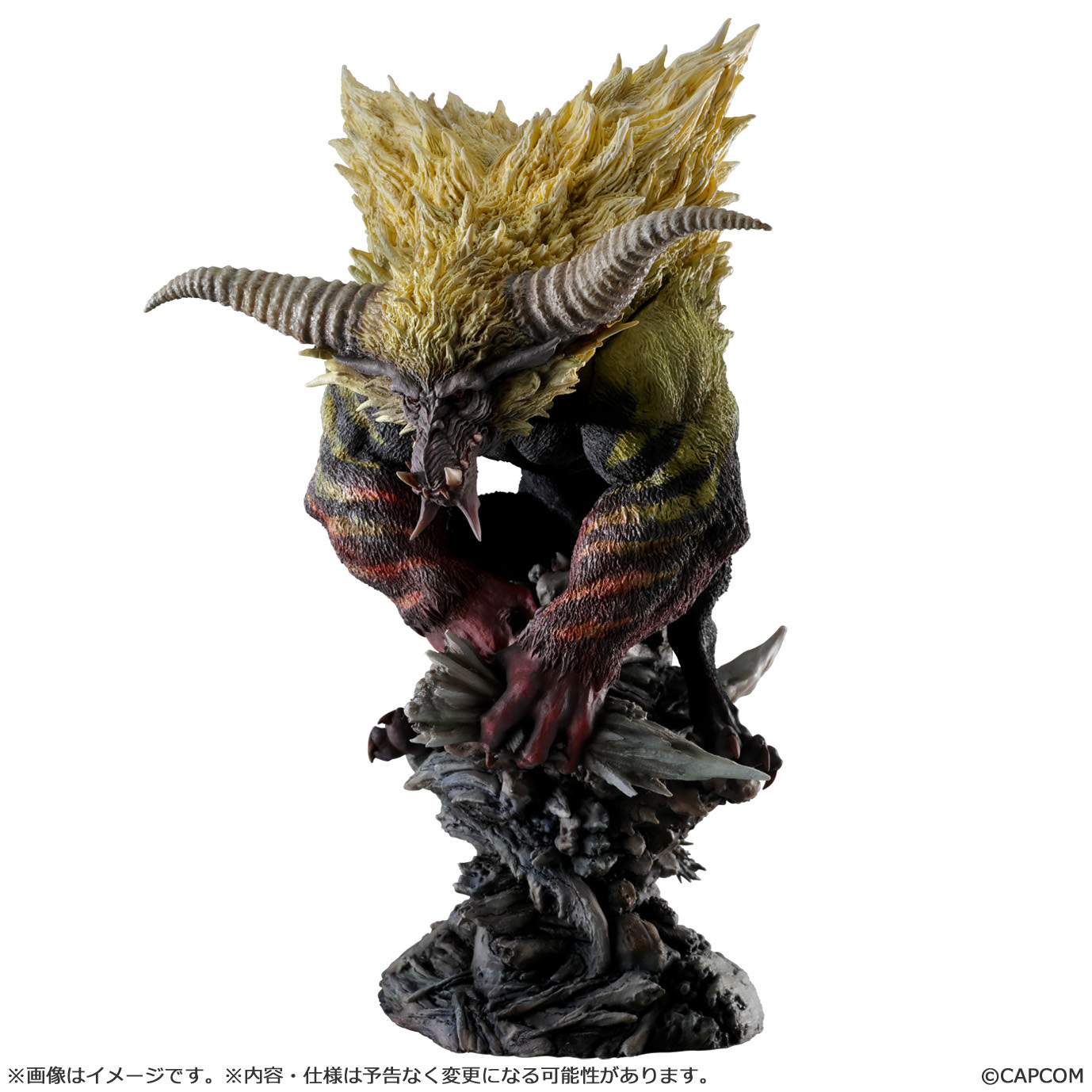 Capcom Figure Builder Creator's Model Furious 金獅子 Capcom Figure Builder Creators Model "Monster Hunter Rise: Sunbreak" Gold Lion Furious Rajang Reprint Edition