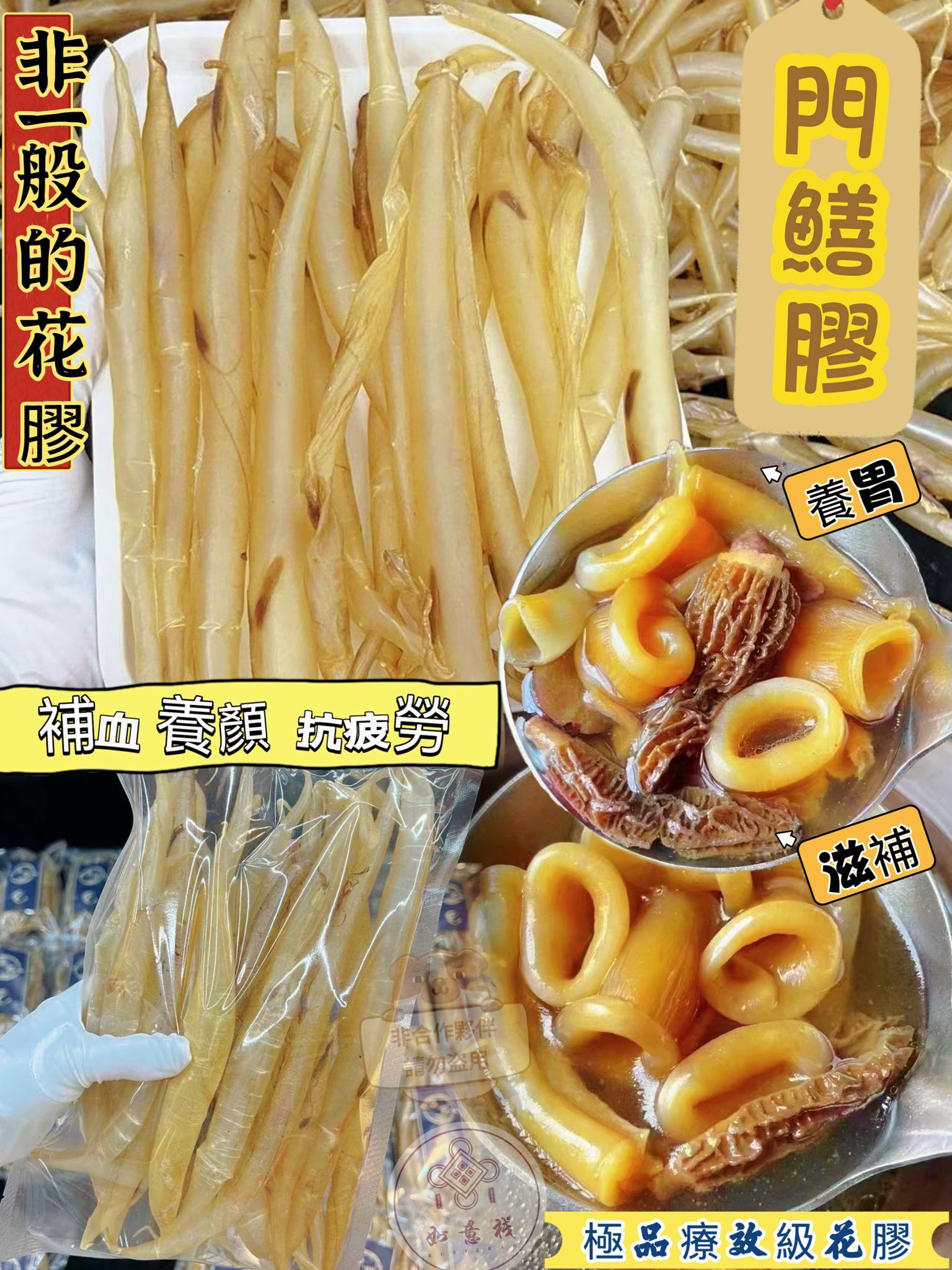 (2717)南美黃門鱔膠 60G (約10-18隻)