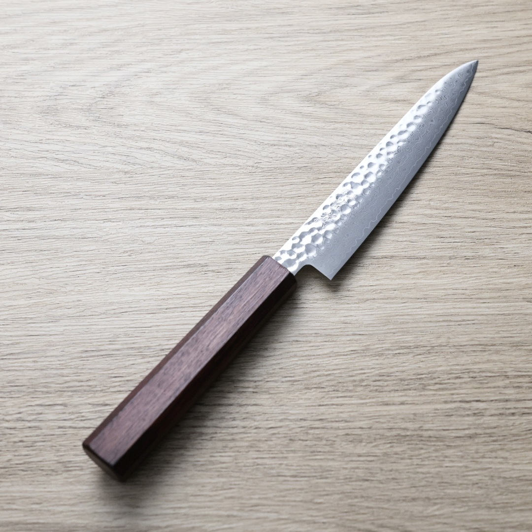 佐海 蔬果 150mm VG10鋼 鎚目大馬士革 紅柄